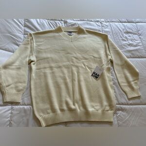 New Harlow Serena Sweater Sz Med in off white